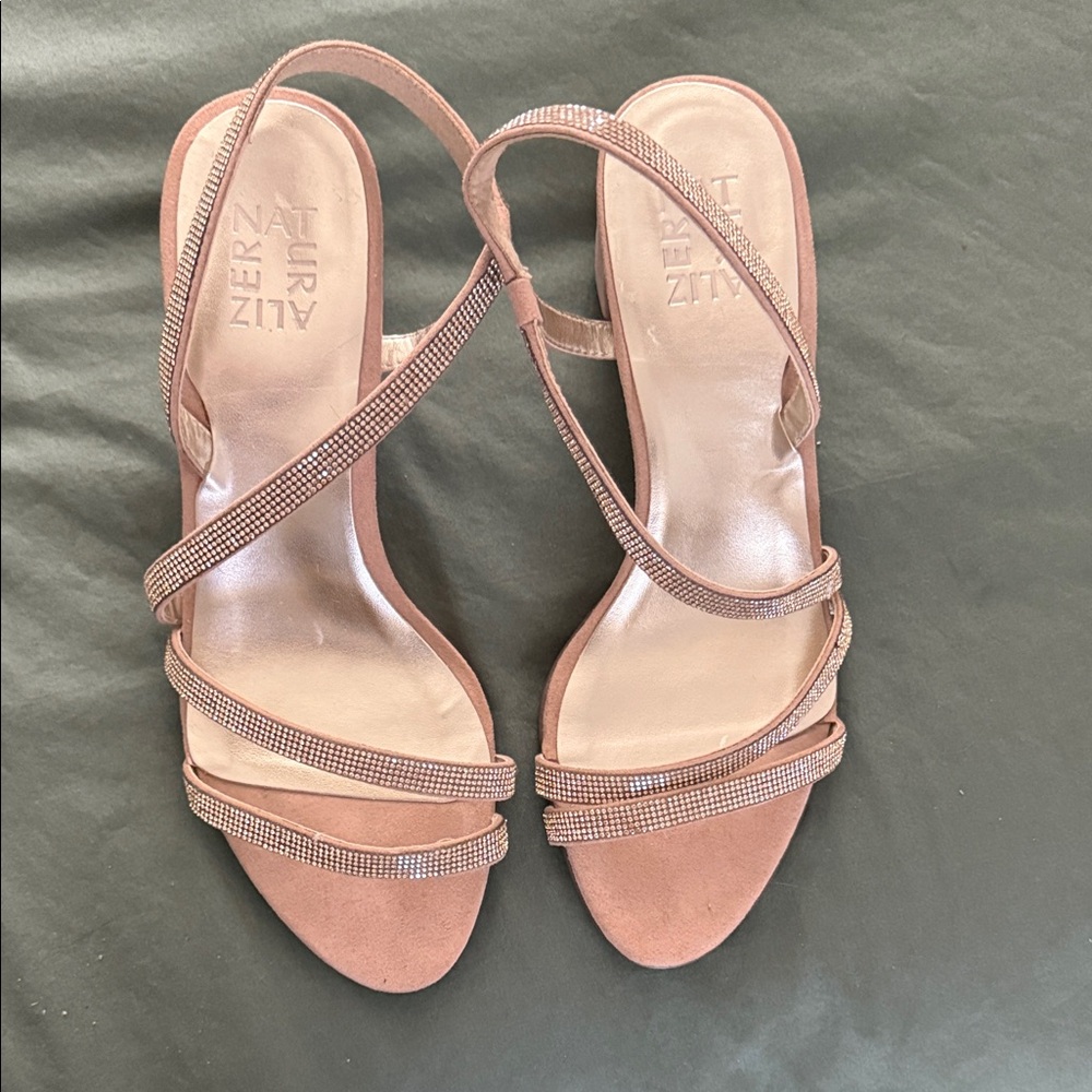 Nine West Blush Strappy Heels